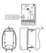 1 CH opbouw ontvanger KIT + bluetooth + 2 x zender 1 CH opbouw ontvanger KIT + bluetooth + 2 x zender